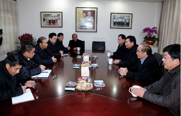 溧阳市委书记盛建良一行来必赢集团走访慰问